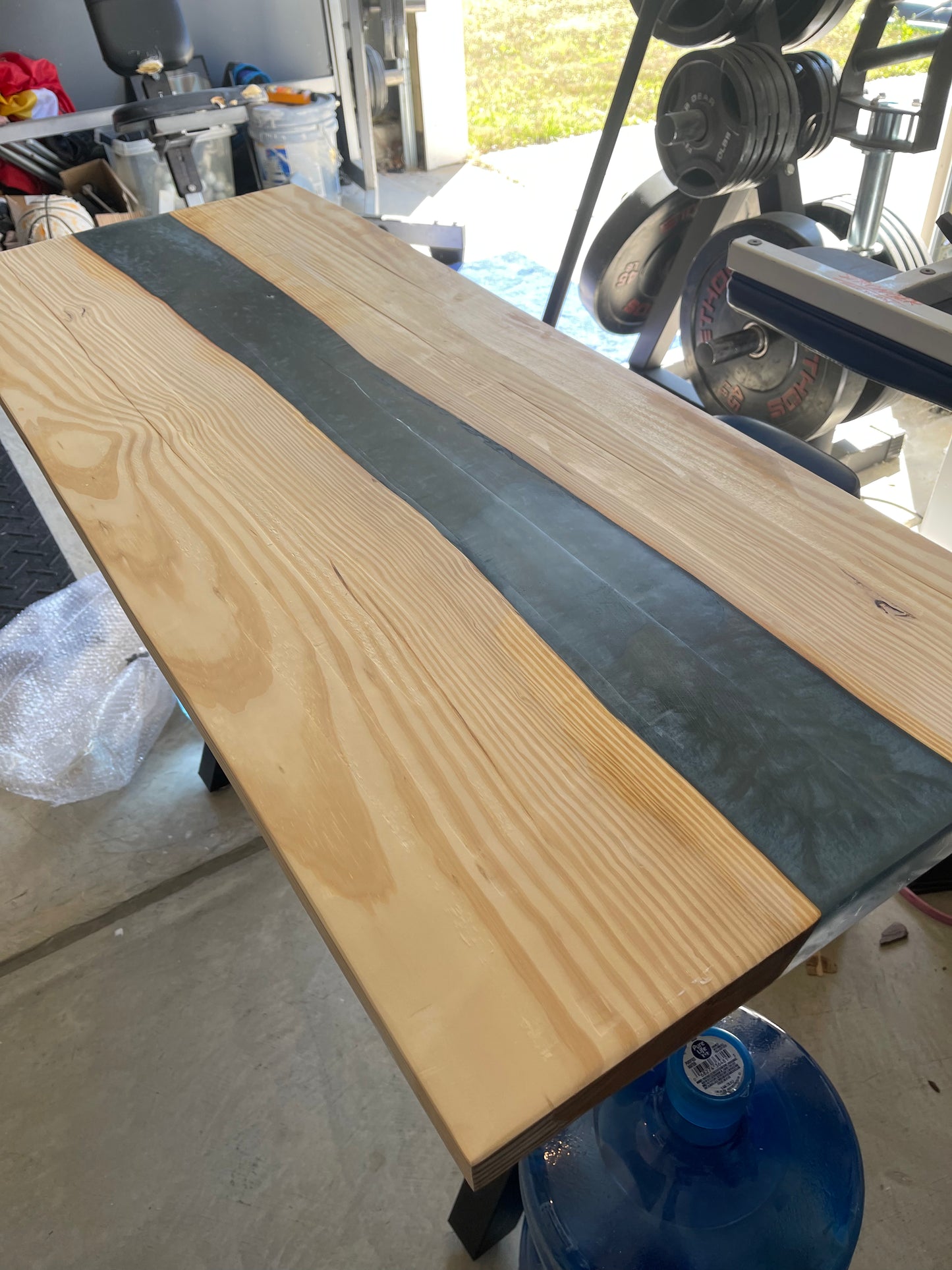 Resin Pour Coffee Table