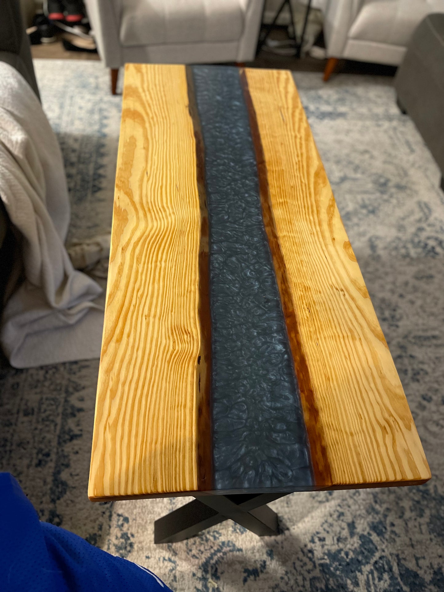 Resin Pour Coffee Table