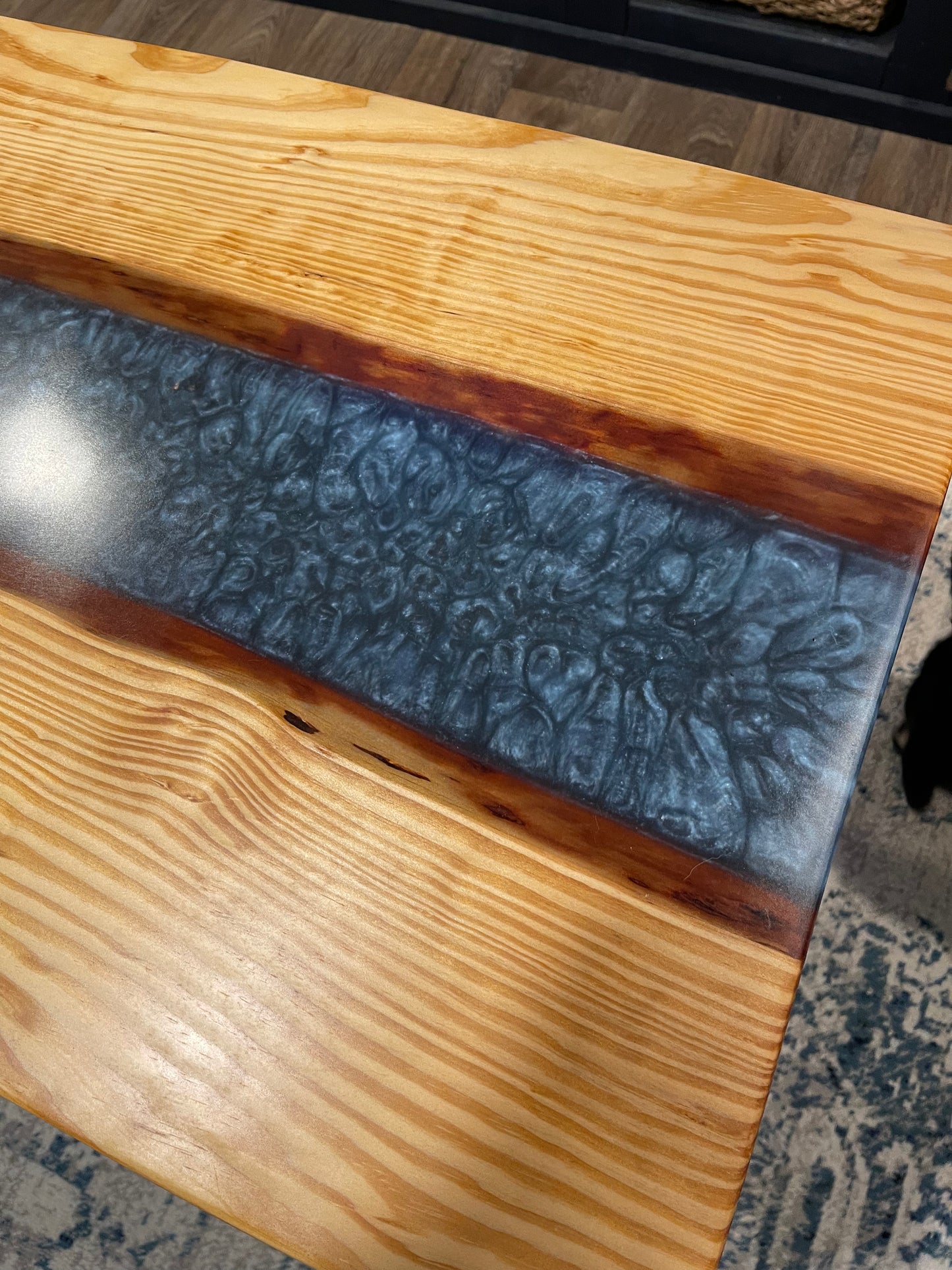 Resin Pour Coffee Table